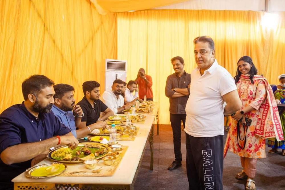 bigboss-2024-season-7-kamal-hasan-lunch