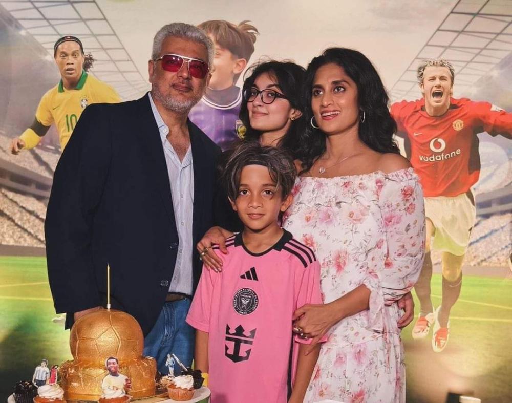 actor-ajithkumar-s-son-aadvik-s-birthday-celebration