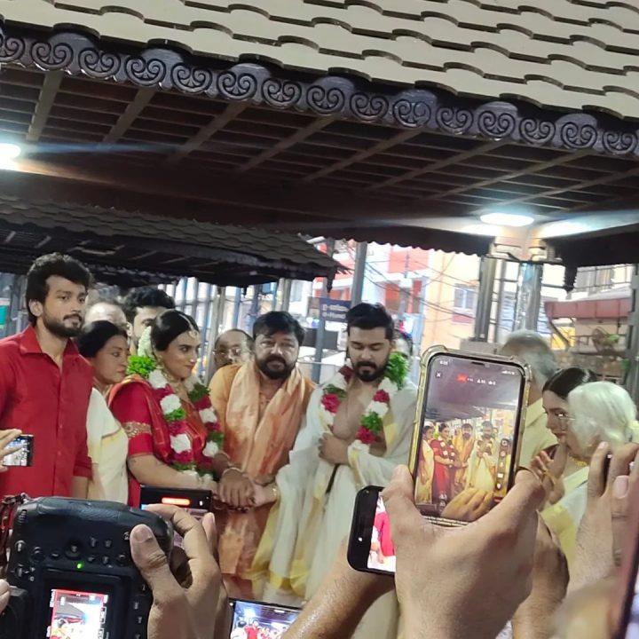 actor-jayaram-daughter-malavika-navaneeth-marriage-photos