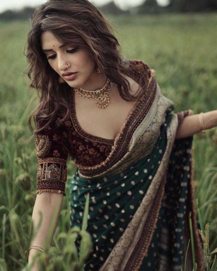 sreeleela-saree-look