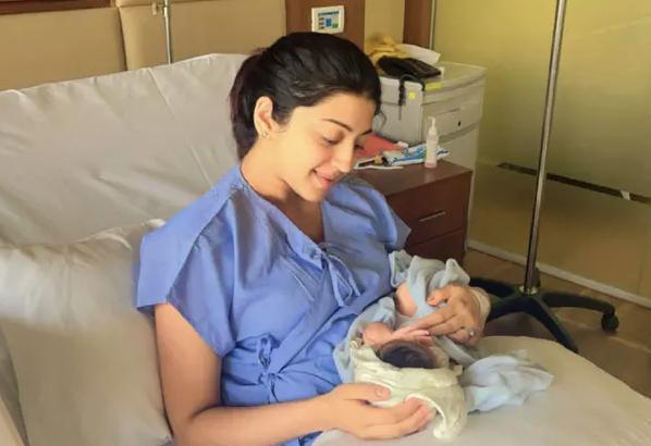 pranitha-subhash-blessed-with-baby-girl