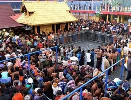 corona-vaccination-certificate-is-not-required-for-darshan-at-sabarimala-temple-announcement