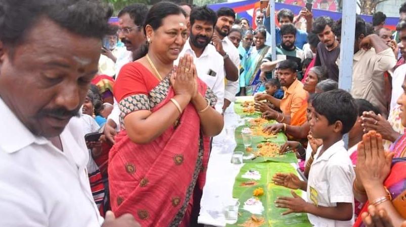 captain-vijayakanth-memorial-food-delivery-dmdk-premalatha