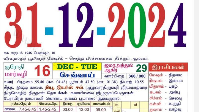 today-rasi-palangal-31-december-2024