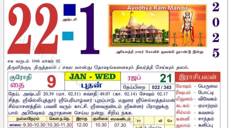 today-rasi-palangal-22-january-2025