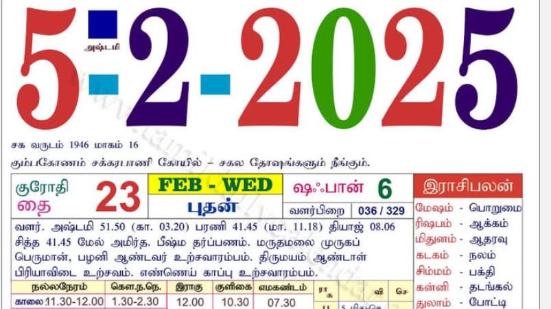 today-rasi-palangal-05-february-2025