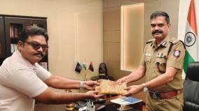 Chennai police commissioner A Amalraj