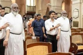 TVK CM Vijay George Fort visit