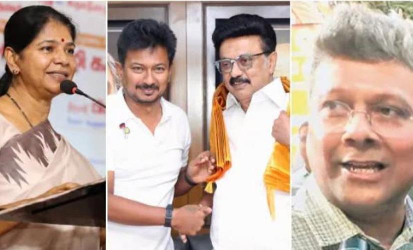 dmk-revamp-kanimozhi-stalin-sabareesan-udhayanithi