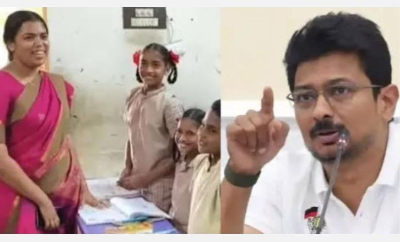 dmk-udhayanithi-stalin-minister-keerthana-school-news
