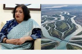 Kavery river - latha rajinikanth