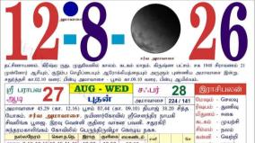 Today Rasi Palangal