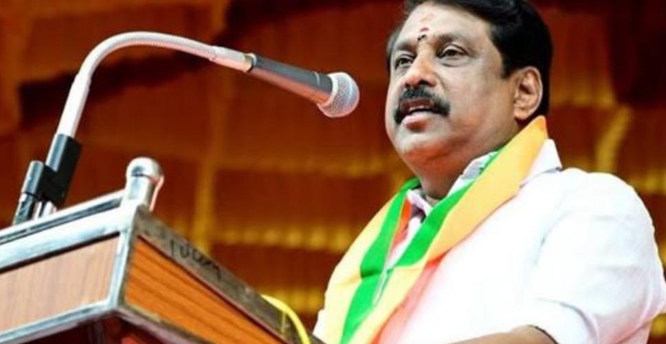 drinking-water-demand-tn-bjp-leader-nayinar-nagendran