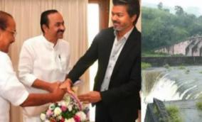 mullai periyaru dam - kerala cm satheesan - cm vijay