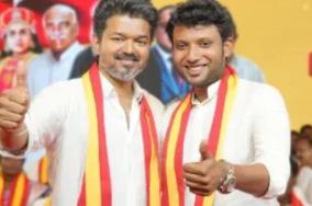 Rohini Theatre owner Revanth Charan MLA - CM Vijay