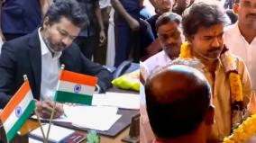 TN CM Vijay - Madurai Meenakshi Amman koil dharshan