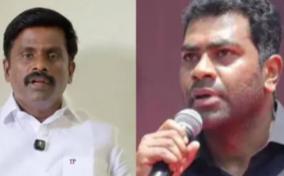 dmk paranthaman - miniter adhav arjuna