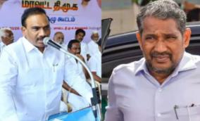 A Raja DMK - Minister Vanni Arasu