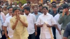 Temple picnic spot - madurai high court - TN CM Vijay