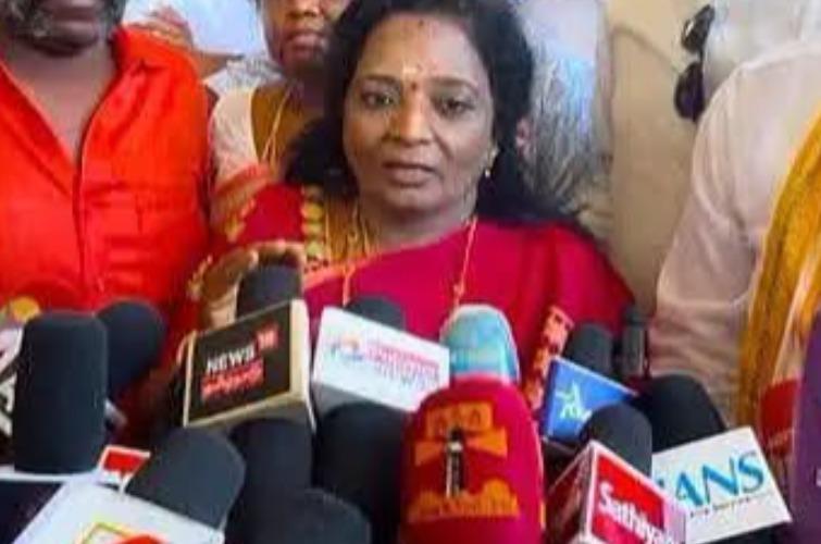 anbil-mahesh-arrested-bjp-tamilisai